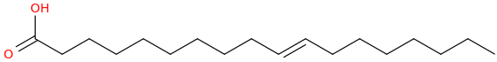 10 octadecenoic acid, (10e) 